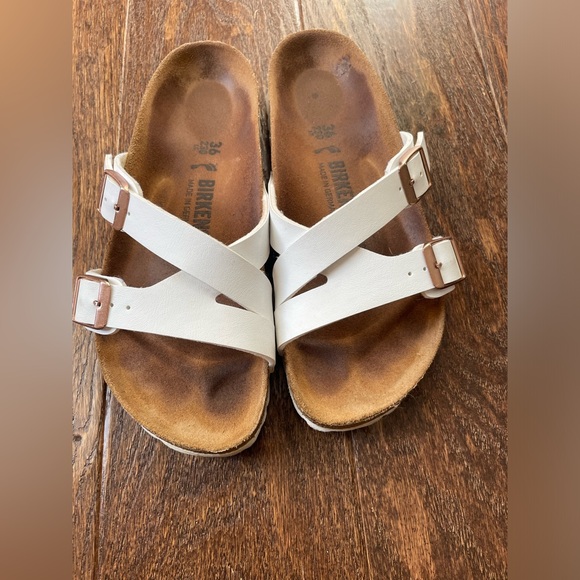 Birkenstock Yao Sandal White Size 36 (5-5.5) - Picture 4 of 16